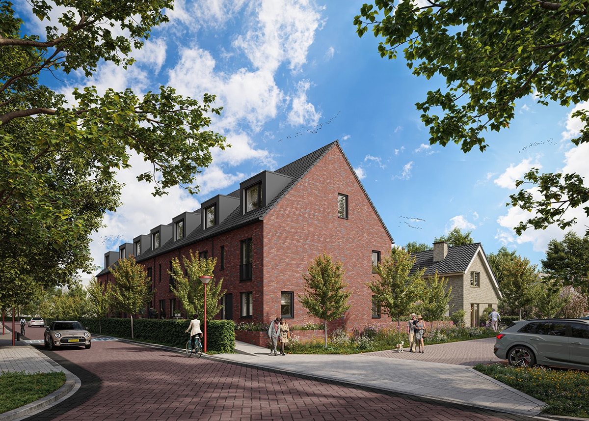 Sparq project woningen aanzicht 2